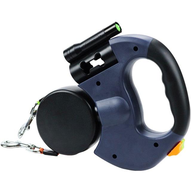 Automatic Dual Retractable Dog Leash - Pampered Pets