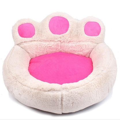 Paw Shape Washable Sleeping Dog Bed - Pampered Pets