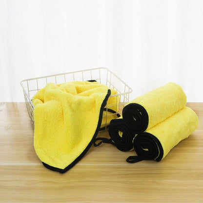 Dog Towels For Drying Dogs Drying Towel Dog Bath Towel, Quick-drying Pet Dog And Cat Towels Soft Fiber Towels Robe Super Absorbent Quick Drying Soft Microfiber Pet Towel For Dogs, Cats Yellow - Pampered Pets