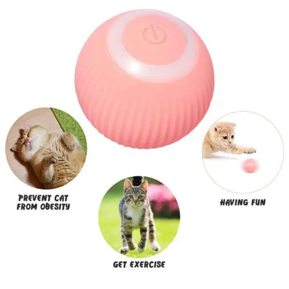 Smart Cat Toys Automatic Rolling Ball Electric Cat Toys Interactive For Cats Training Self-moving Kitten Toys Pet Accessories - Image #4