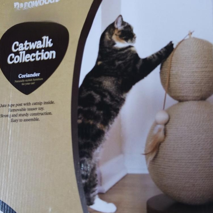 Sisal Scratch-resistant Spherical Pear-shaped Fun Cat Climber.