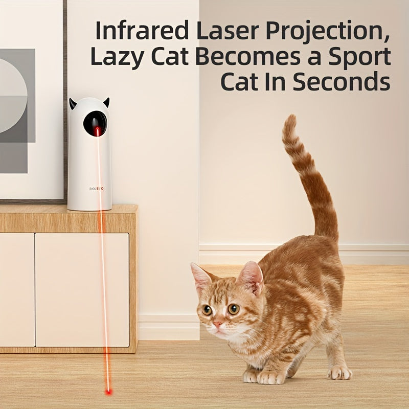 Automatic Laser Light Cat/Dog Toy Interactive Smart Pet Cat Indoor Toys For Dog, No Battery Included