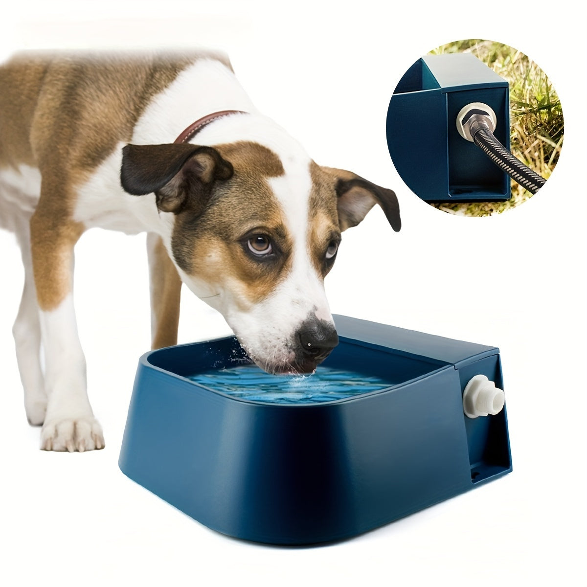 Pet Automatic Water Dispenser, Dog Auto Fill Water Bowl, Livestock Float Valve Water Feeder For Dog Cat Drinking - Pampered Pets