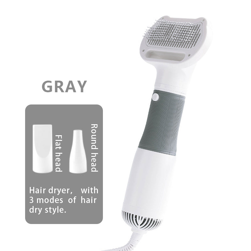 Quiet Pet Grooming Dryer With Comb Brush For Grooming Dogs, Cats, And Kittens - Fast Drying And Gentle On Fur - Pampered Pets