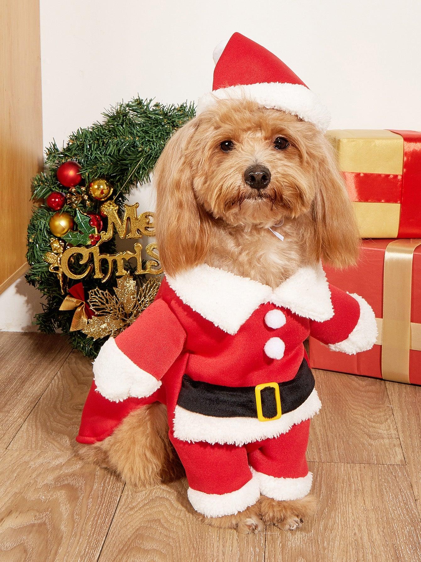 Christmas Pet Small Dog Pet Costume - Pampered Pets