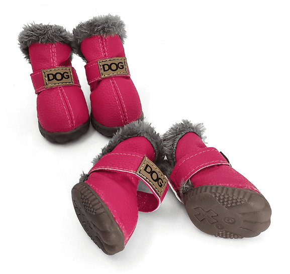 Dog Thick Snow Boots Keep Warm Teddy Autumn And Winter VIP Shoes - Pampered Pets