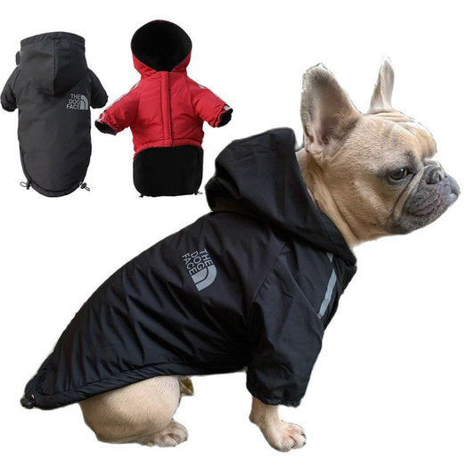 Reflective Pet Hooded Jacket - Pampered Pets