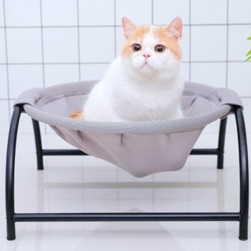 Iron Frame Breathable Pet Hammock - Pampered Pets