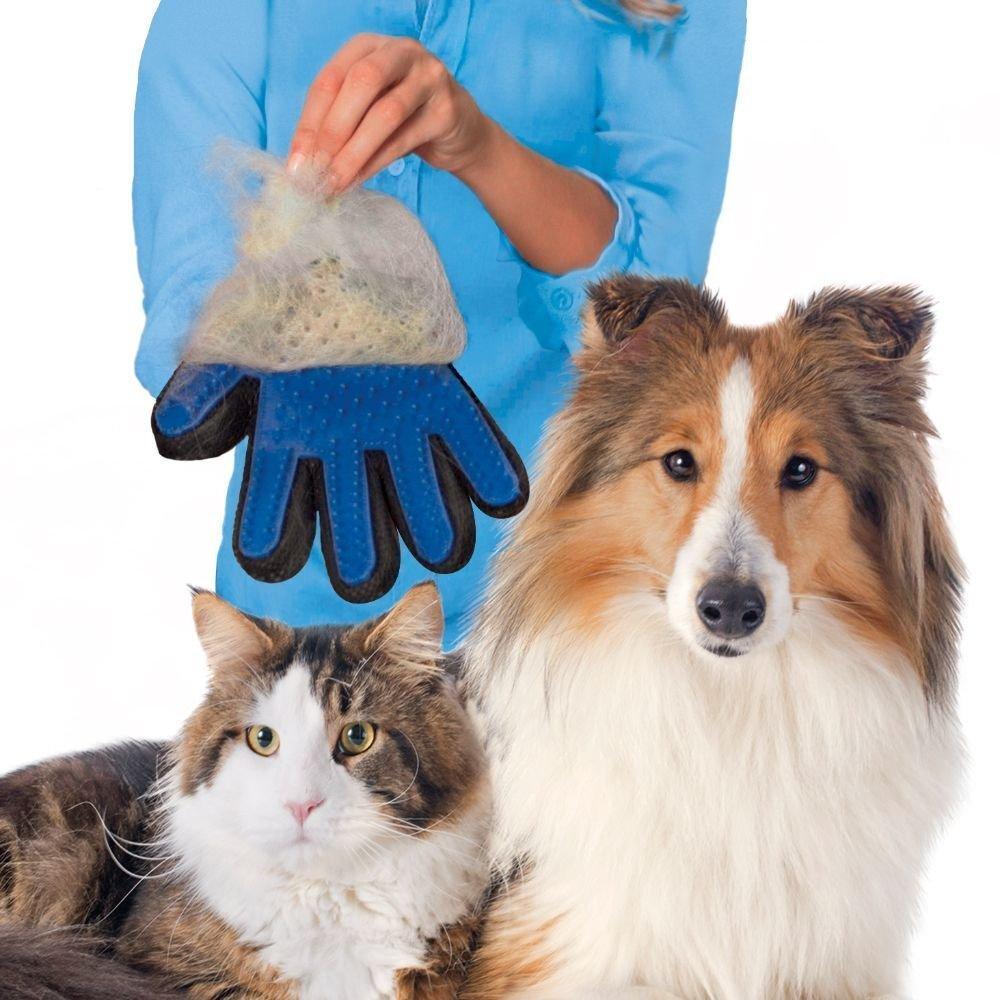 Pet Grooming Brush Glove - Pampered Pets