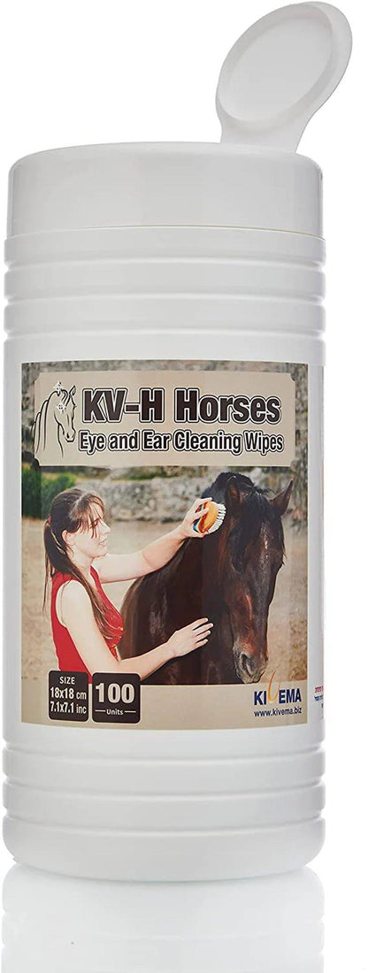 Equine Gentle Touch: Kivema'S Wipes for Horse Eyes, Ears, and Sensitive Areas - Pampered Pets