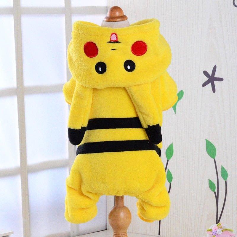 Cute Pikachu Pet Winter Jacket - Pampered Pets