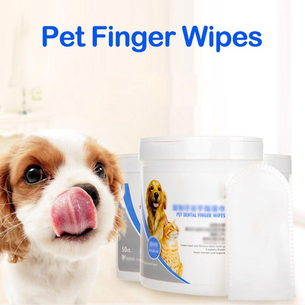 Pet Finger Wipes - Pampered Pets