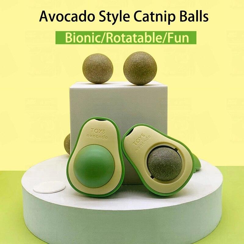 Avocado Style Catnip Ball - Pampered Pets