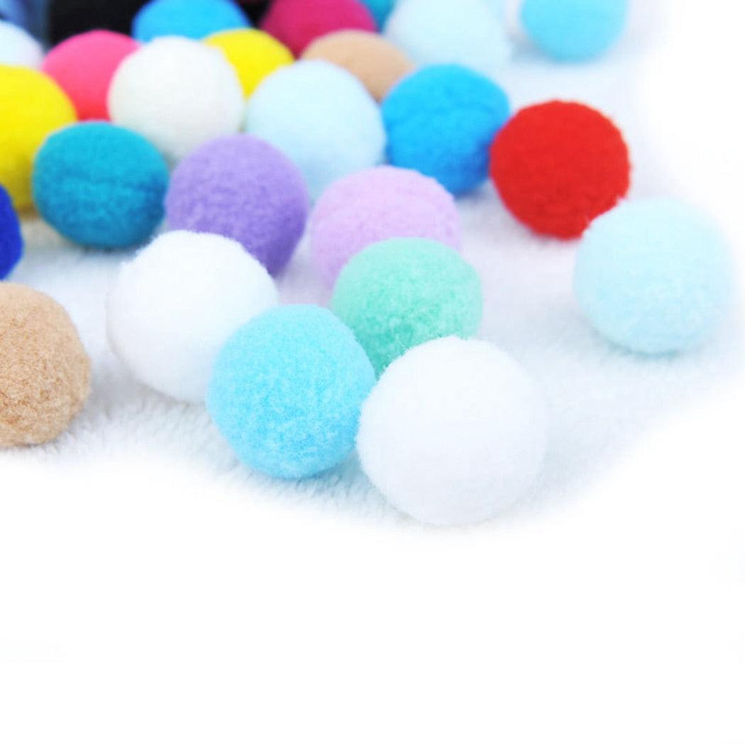 Pom Pom Cat Chew Ball Toy - Pampered Pets