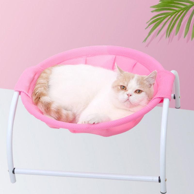 Iron Frame Breathable Pet Hammock - Pampered Pets