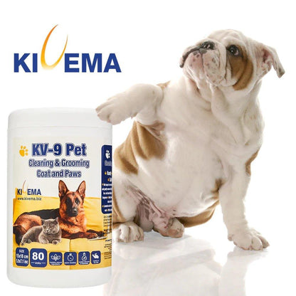 KIVEMA Pet Guard: Ultimate Care Pet Hygiene Wipes - Eyes, Ears, Face - Pampered Pets