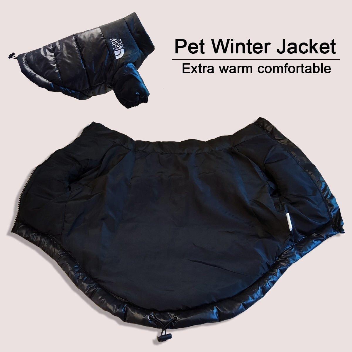 Warm Windproof Winter Dog Clothes - Pampered Pets