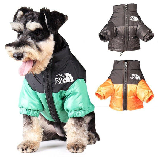 Warm Windproof Winter Dog Clothes - Pampered Pets