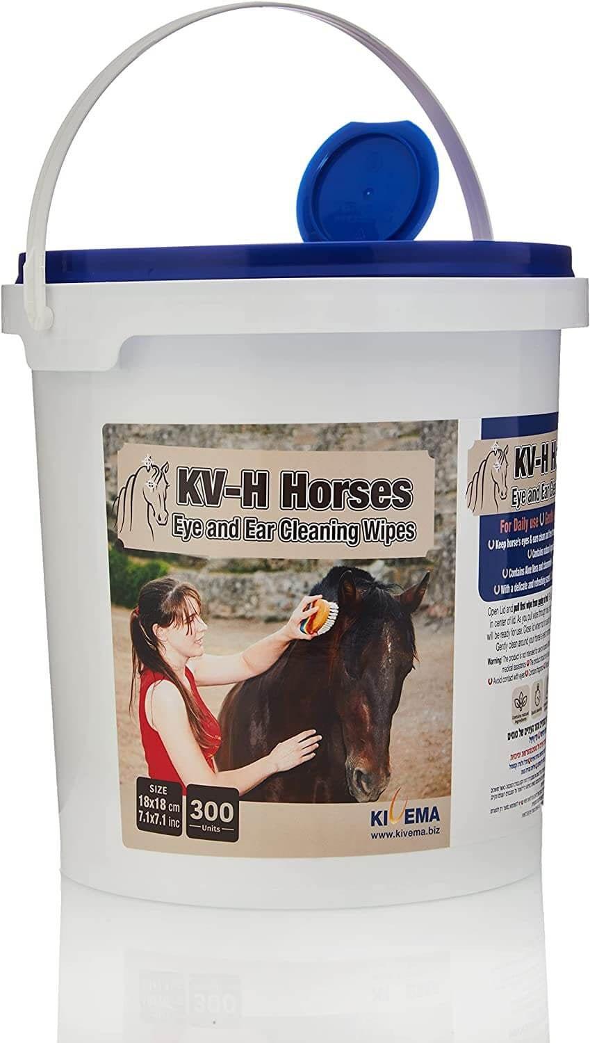 Equine Gentle Touch: Kivema'S Wipes for Horse Eyes, Ears, and Sensitive Areas - Pampered Pets