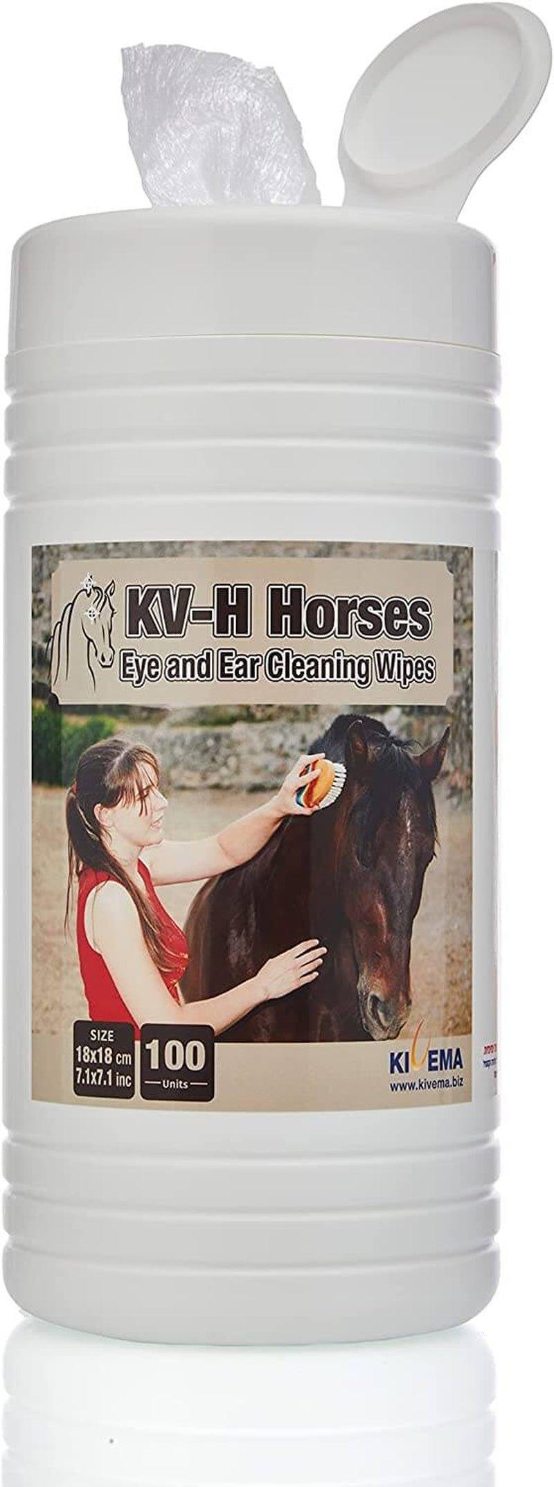 Equine Gentle Touch: Kivema'S Wipes for Horse Eyes, Ears, and Sensitive Areas - Pampered Pets