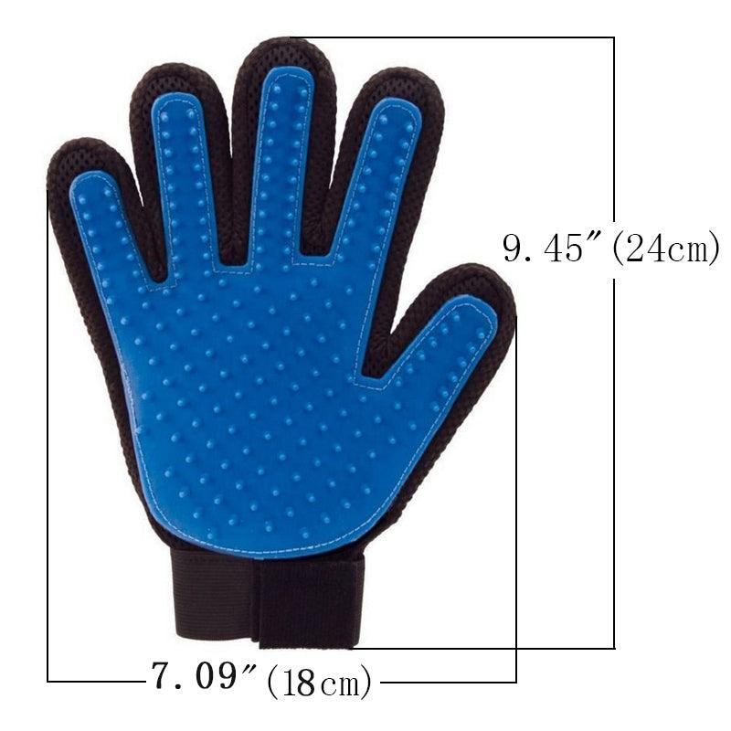 Pet Grooming Brush Glove - Pampered Pets