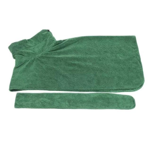 Super Absorbent Pet Bathrobe Towel - Pampered Pets