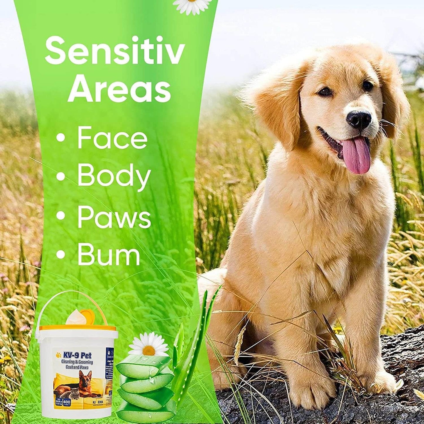 Furry Friend Clean: Kivema'S Pet and Dog Grooming Cleaning Wipes - Pampered Pets