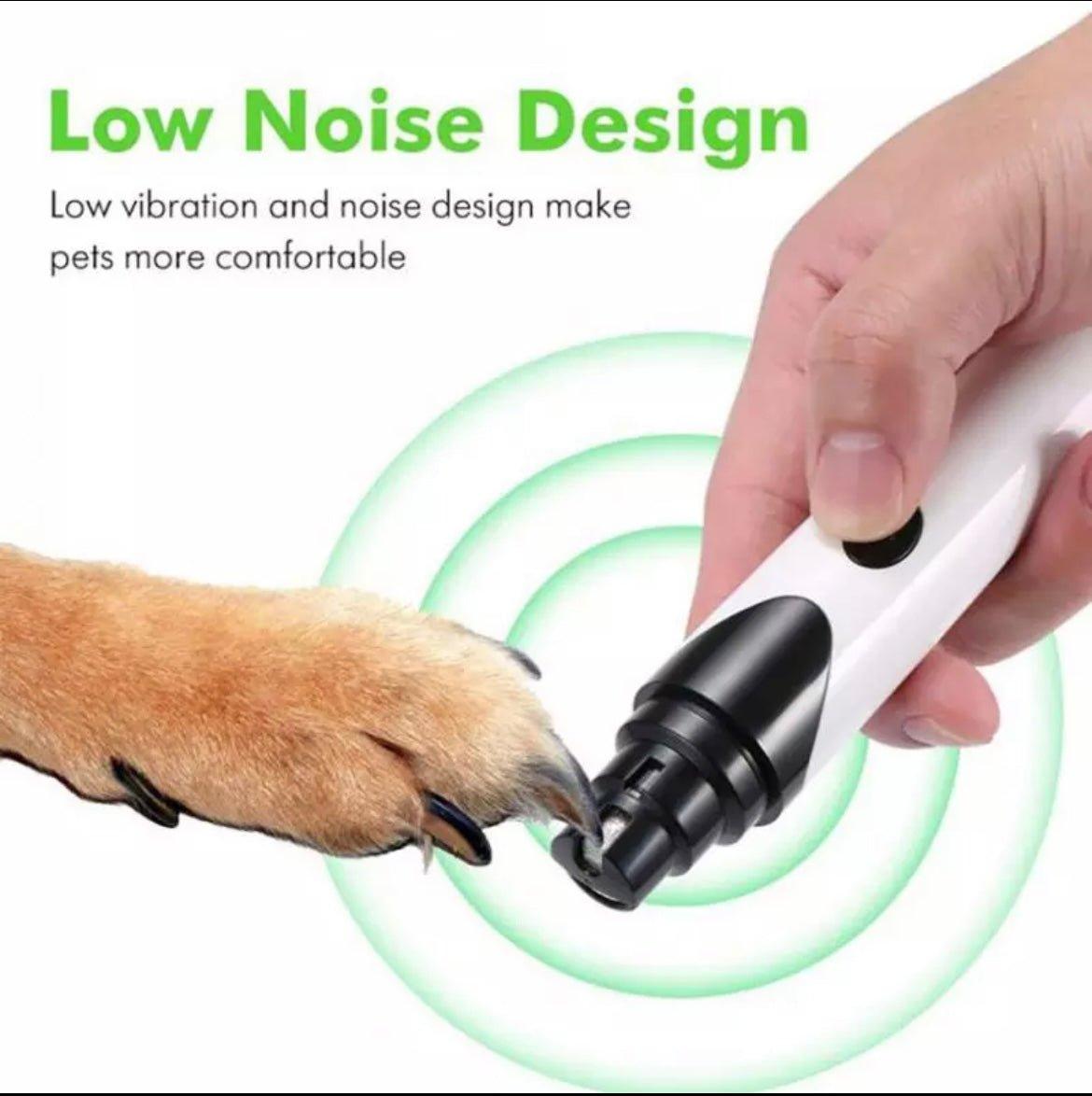 Rechargeable Pet Nail Grinder - Pampered Pets