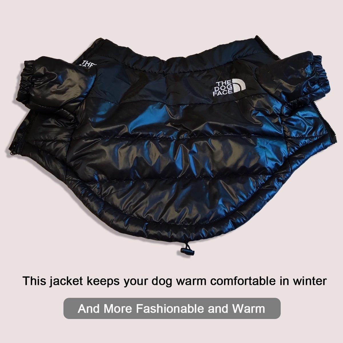 Warm Windproof Winter Dog Clothes - Pampered Pets