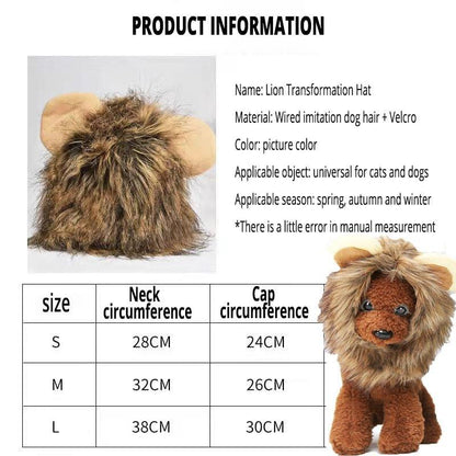 Lion Mane Cat Costume - Pampered Pets