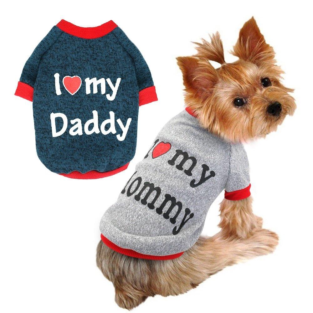 Fall and winter clothes for pets, puppy, Chihuahua, Yorkshire Terrier, French Bulldog, Dog Clothing - Pampered Pets