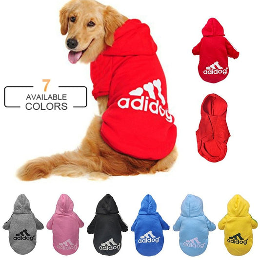 Soft Fleece Pet Dog Clothes Dogs Hoodies Warm Sweatshirt Pet Costume Jacket For Chihuahua French Bulldog Labrador Dogs Clothes - Pampered Pets