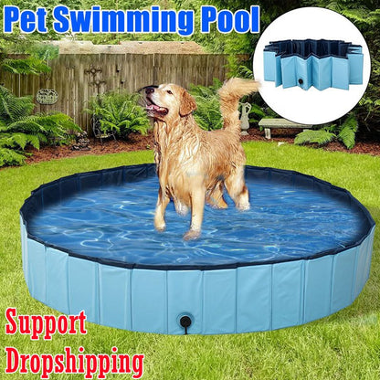 Collapsible Bathing Pool for Dogs Cats | Pampered Pets