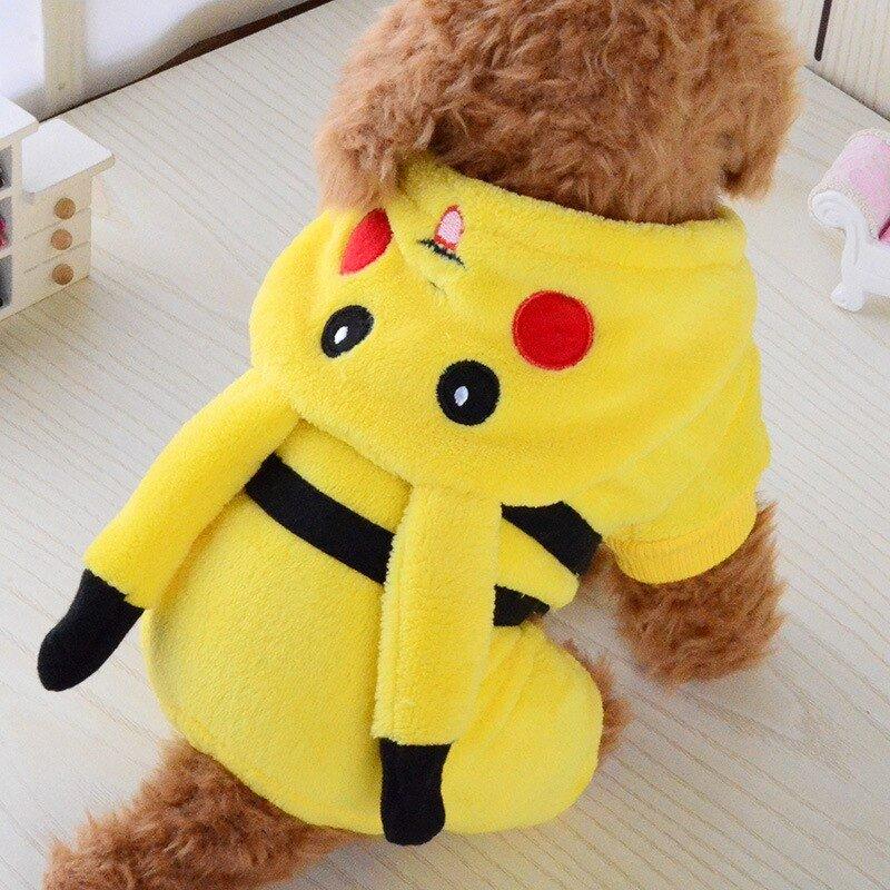 Cute Pikachu Pet Winter Jacket - Pampered Pets