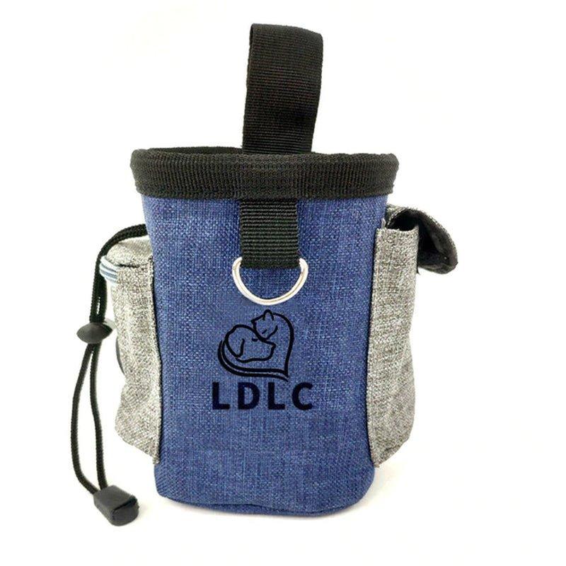 Outdoor Pet Dog Treat Pouch Portable Dog Training Bags Pet Food Container Puppy Snack Reward Waist Bag 12.5*12.5*8Cm Pet Product - Pampered Pets