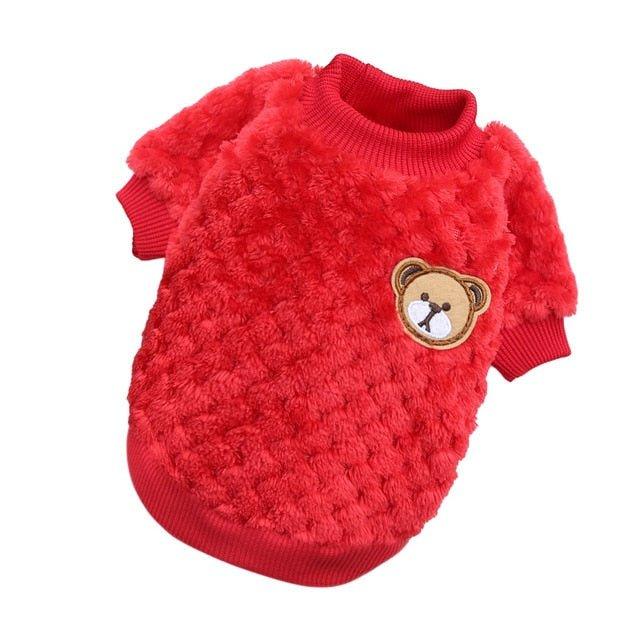 Bear Embroidery Pet Vest - Pampered Pets