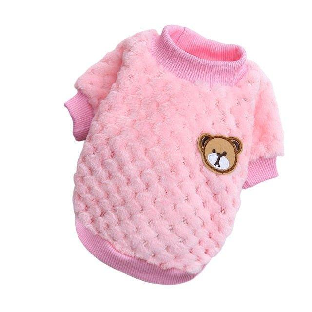 Bear Embroidery Pet Vest - Pampered Pets