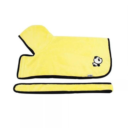 Super Absorbent Pet Bathrobe Towel - Pampered Pets