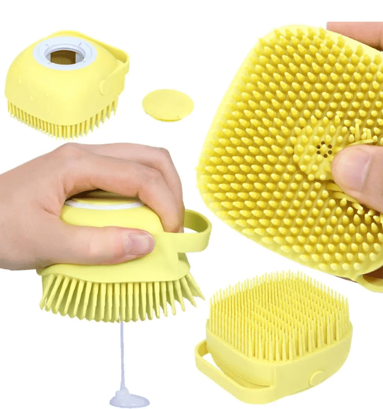 Dog Bath Brush - Pampered Pets