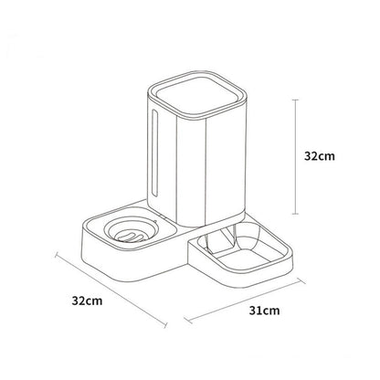 Cat Automatic Feeder - Pampered Pets