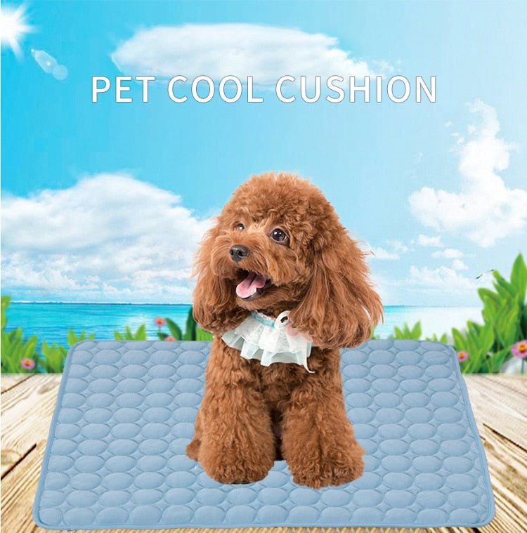 CAWAYI KENNEL Dog Cooling Mat Pet Ice Pad Teddy Mattress | Pampered Pets
