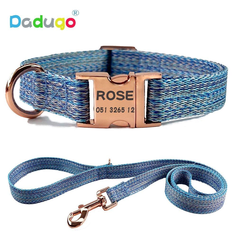 Personalized Nylon Dog Collar - Pampered Pets