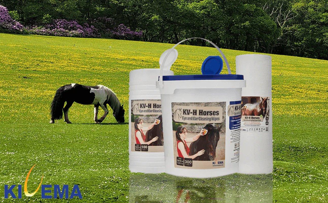 Equine Gentle Touch: Kivema'S Wipes for Horse Eyes, Ears, and Sensitive Areas - Pampered Pets