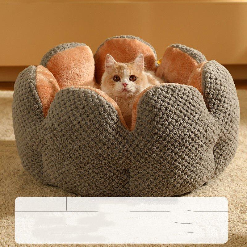 Warm Cactus Petal Pet Nest - Pampered Pets