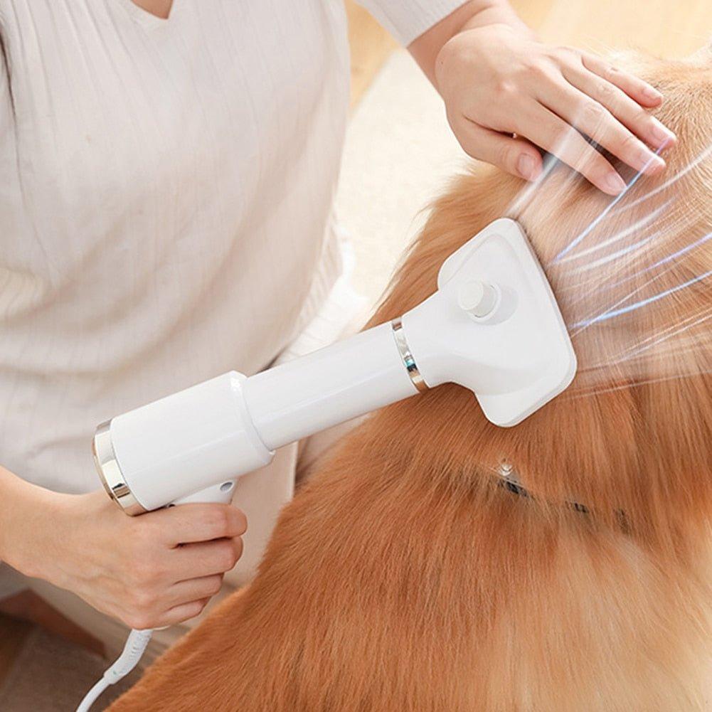 Portable 2-in-1 Dog Hair Dryer - Pampered Pets