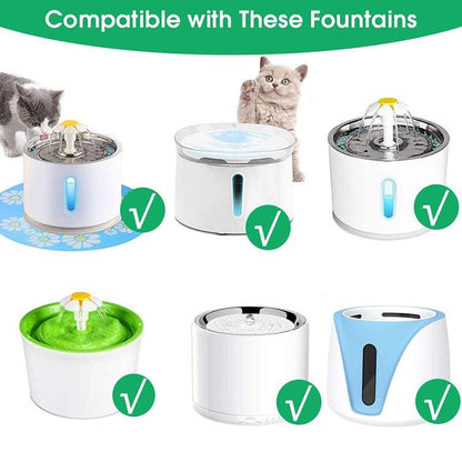 Cat Water Fountain Filter - Pampered Pets