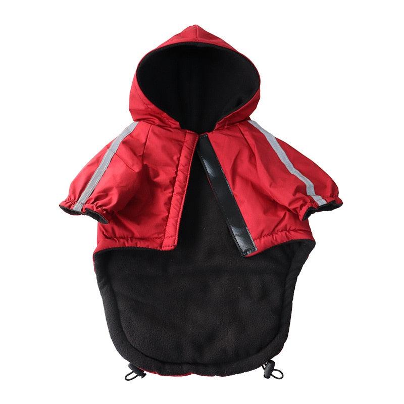 Reflective Pet Hooded Jacket - Pampered Pets