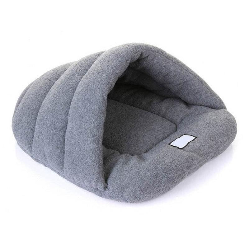 Warm Dog Bed Cave Portable Puppy Kennel Washable Soft Pet Mat Indoor Cat House for Small Medium Dogs Sleeping Bag Pet Supplies - Pampered Pets